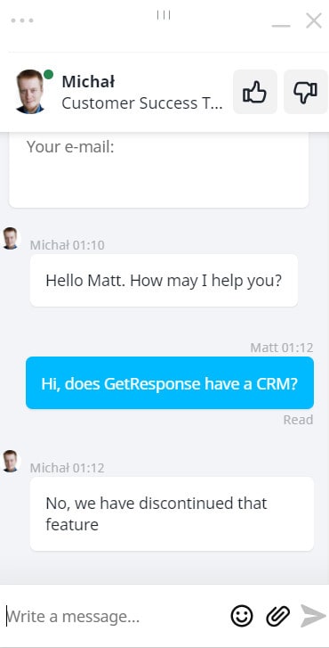 customer support