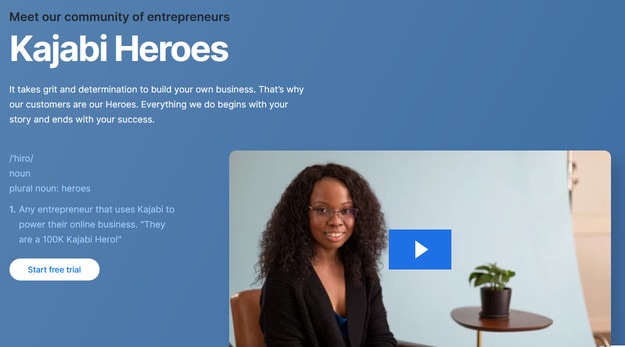 Kajabi Heroes - anyone committed to turning a passion into a business. 