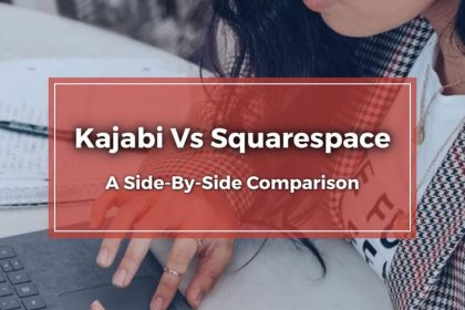 Kajabi vs Squarespace Featured Image
