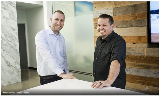 Kenny Rueter and Travis Rosser - Founders of the all-in-one platform, Kajabi, for course creators and experts.