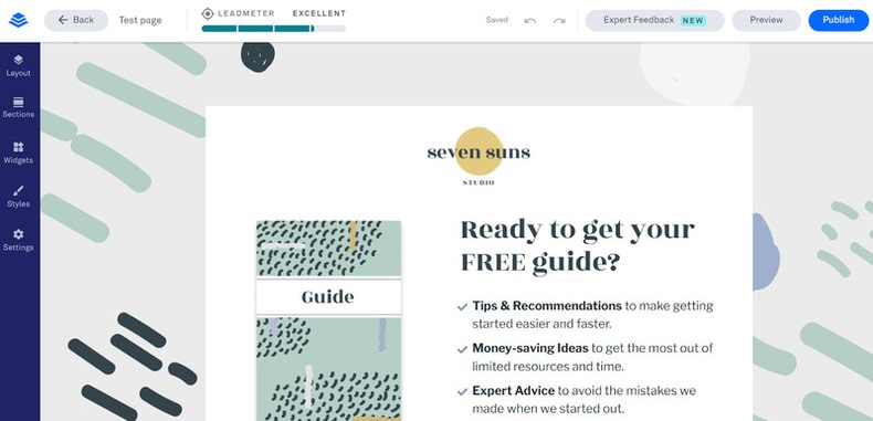 other landing pages