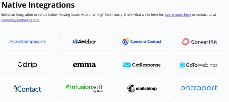 other integrations