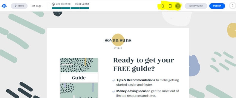 responsive drag
