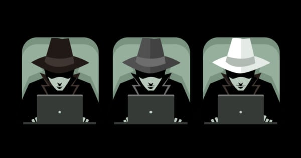 visual illustration of SEO Black, Gray, and White Hat SEO