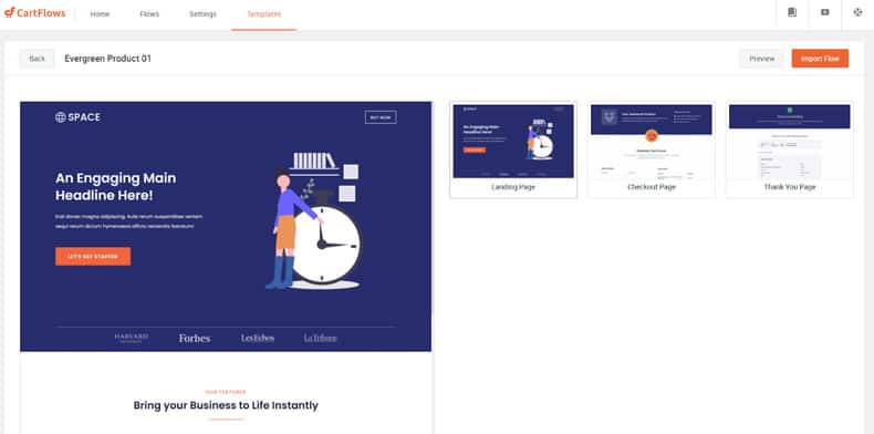 product templates work