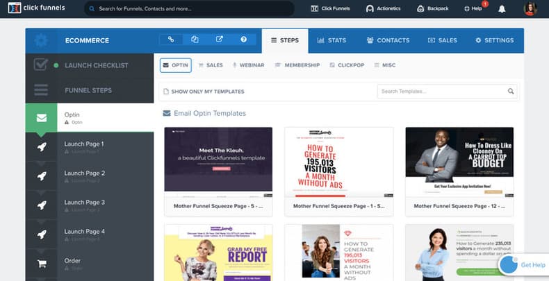 clickfunnels landing page