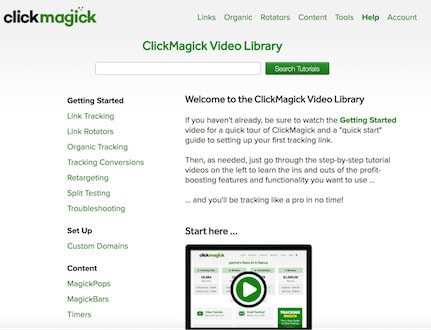 training video library