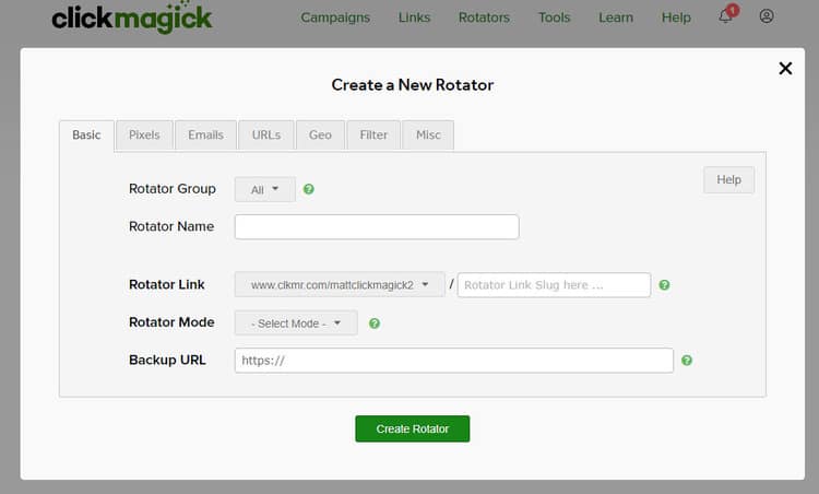 rotator urls