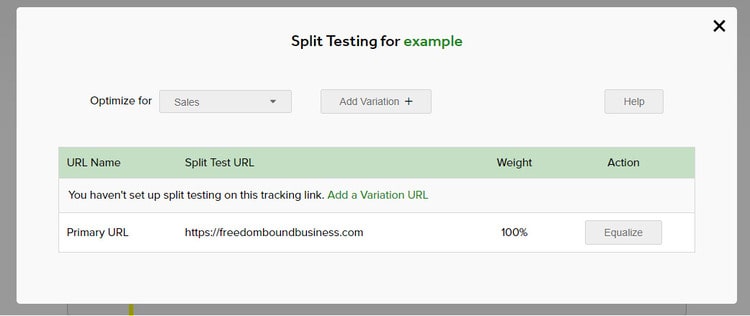 split tests