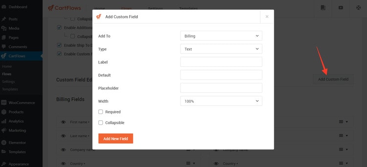 required fields are marked