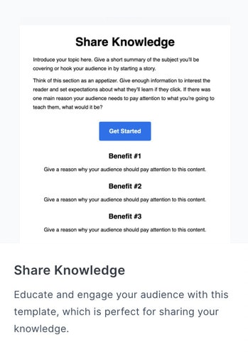 share knowledge