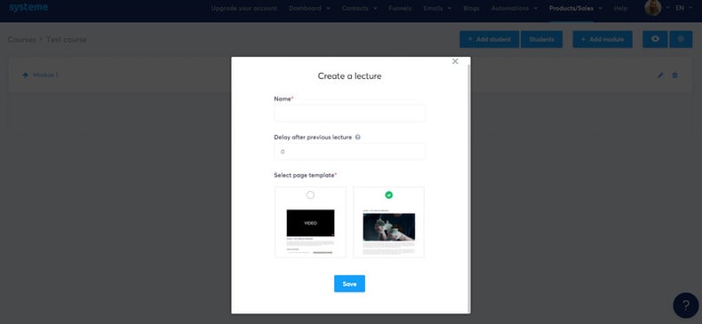 fully functional membership website