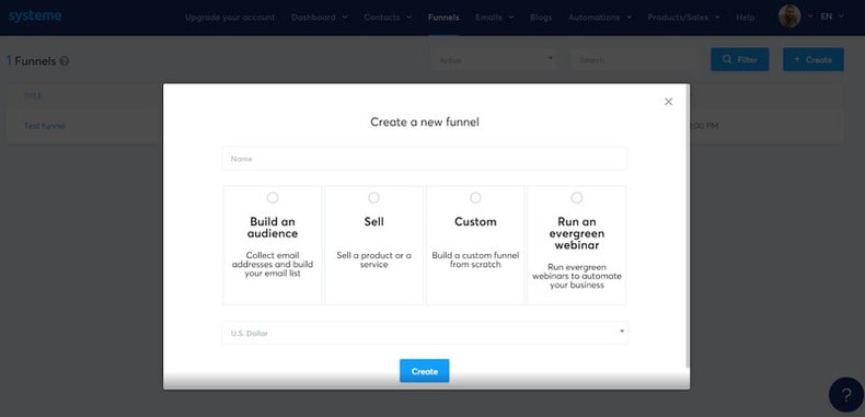 create a profitable sales funnel