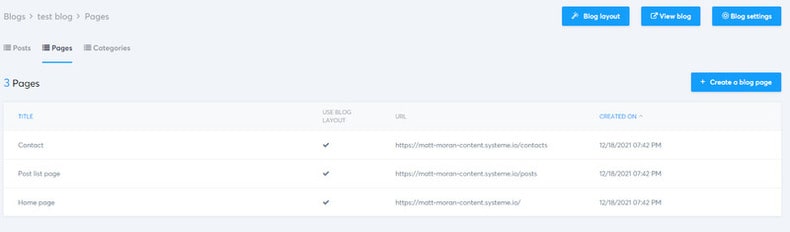 build a sales page home page and more