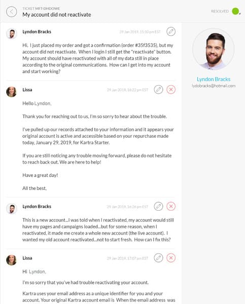 helpdesk and membership sites