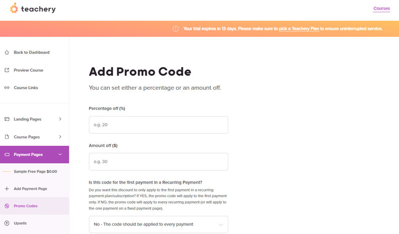 discount coupons