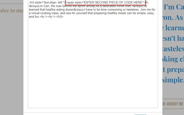 editing kajabi dashboard font code when customizing kajabi fonts