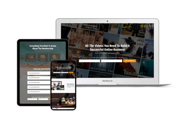 Flix Theme at Kajabi
