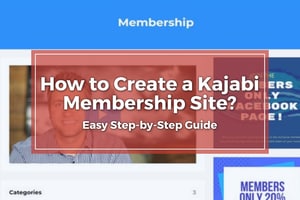 How to Create a Kajabi Membership Site - Blog Image