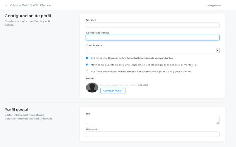 Kajabi Member Settings