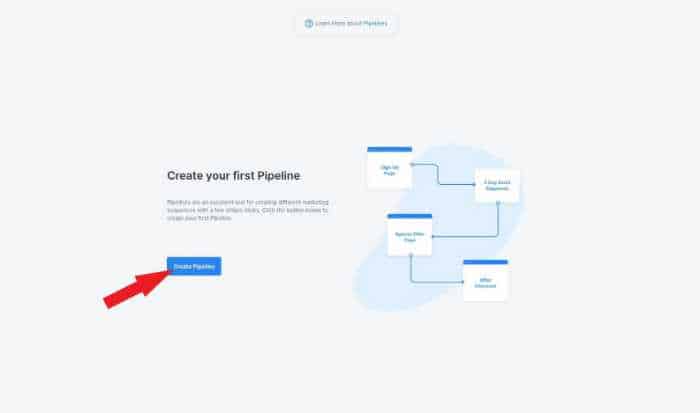 create pipeline on kajabi