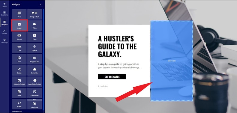 leadpages customization page