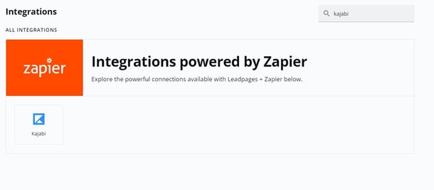 leadpages integration with zapier