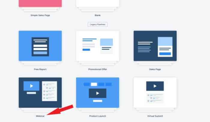 webinar pipeline on kajabi