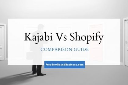 Kajabi Vs Shopify - Featured Image