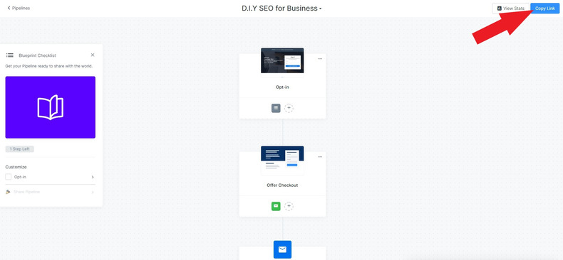 Kajabi pipeline automation page