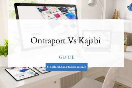 Ontraport Vs Kajabi - Featured Images