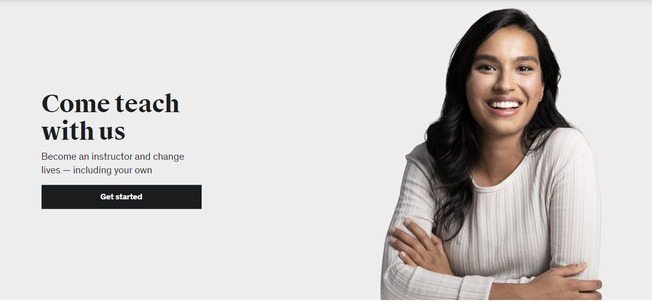 Udemy course marketplace