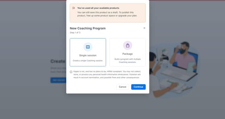 Kajabi Coaching Program Builder