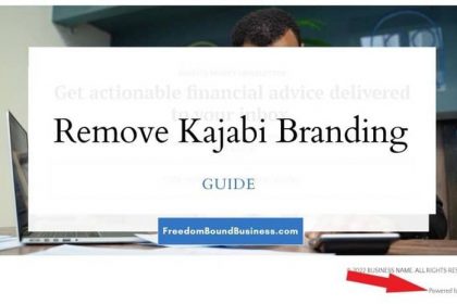 Remove Kajabi Branding - Featured Image