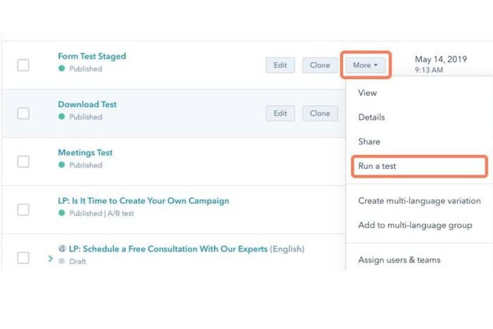 hubspot marketing features
