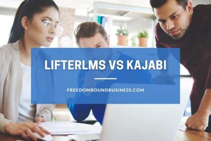 lifterlms vs kajabi - Featured Images