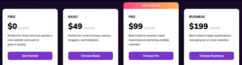 Surfer SEO Pricing
